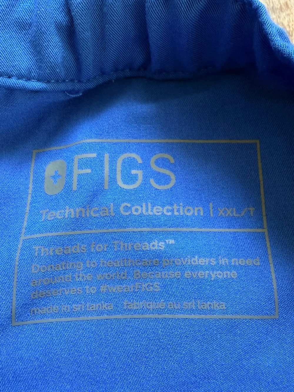 FIGS - Cairo Cargo Scrub Pants - XXL/T - Royal Blue